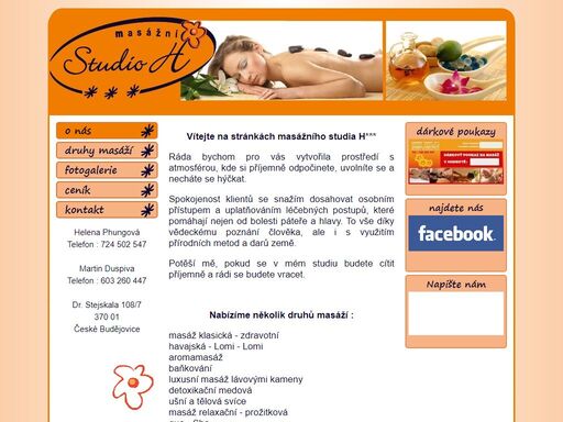 masážní studio h studio