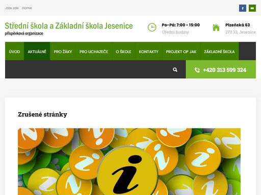 střední škola s perspektivními obory a jistotou uplatnění na pracovním trhu. důraz na maximální propojení výuky s praxí, individuální přístup.