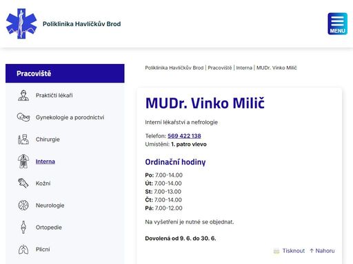 sdružení ambulantních lékařů, poliklinika havlíčkův brod sdružení ambulantních lékařů, poliklinika havlíčkův brod