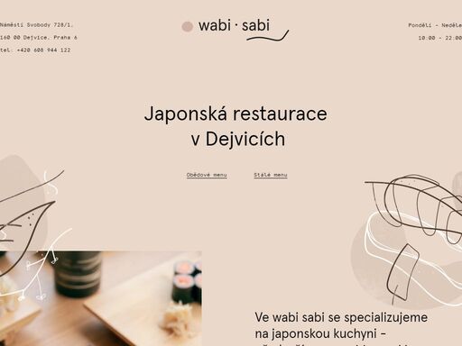 sushi restaurace v dejvicích