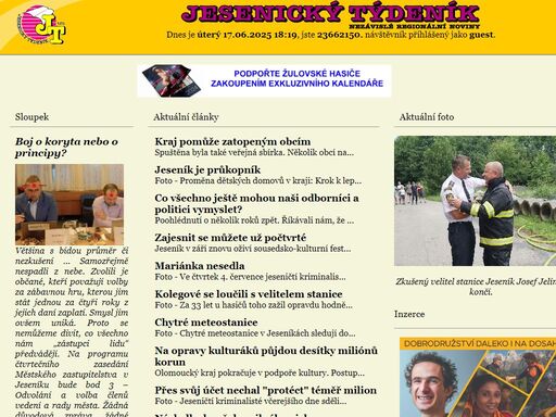 www verze jesenickeho tydeniku