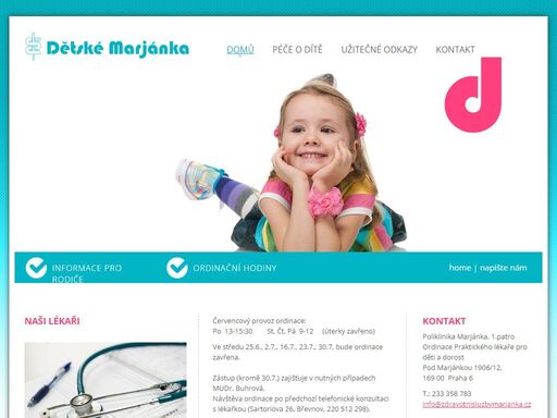 www.detske-marjanka.cz