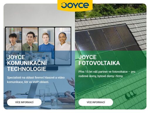 specialisté na oblast firemní hlasové a video komunikace, lídr ve voip oblasti. více informací přes 15 let váš partner ve fotovoltaice – pro rodinné domy…