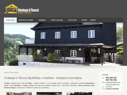 www.chalupausevcu.cz
