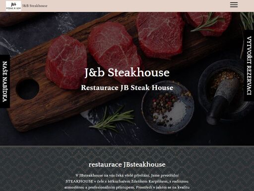 restaurace jb steak house - české budějovice