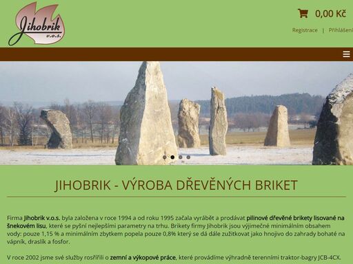 jihobrik, výroba ekologických pilinových briket s dopravou české budějovice a český krumlov.