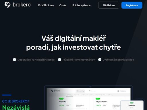více než 10 let zkušeností na trhu. informace o aktuálním dění ze světa investic a upozornění
na tržní příležitosti přímo ve vašem telefonu.