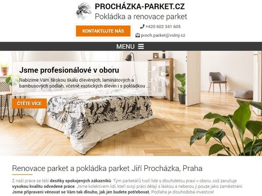 poskytujeme vše pro dřevěné podlahy, renovace parket, pokládka parket a broušení a renovace dřevěných podlah.