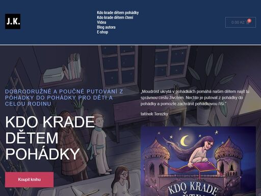 „moudrost ukrytá v pohádkách pomáhá našim dětem najít tu správnou cestu životem. nechte je putovat z pohádky do pohádky a pomozte zachránit pohádkovou říši.“