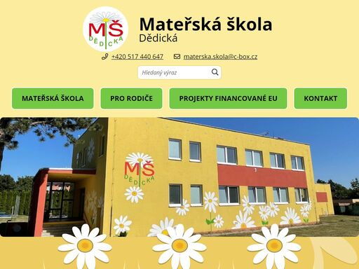 mateřská škola dědická, vyškov, příspěvková organizace