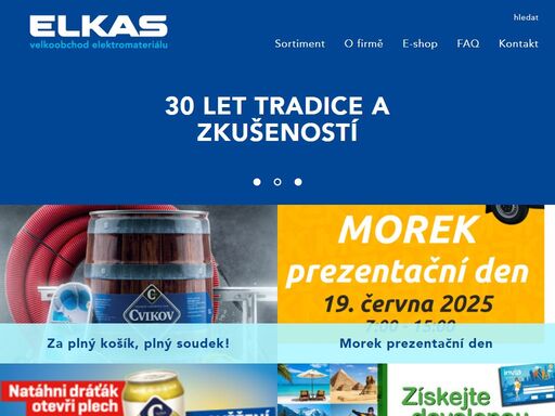 jakub group - elkas - úvodní stránka