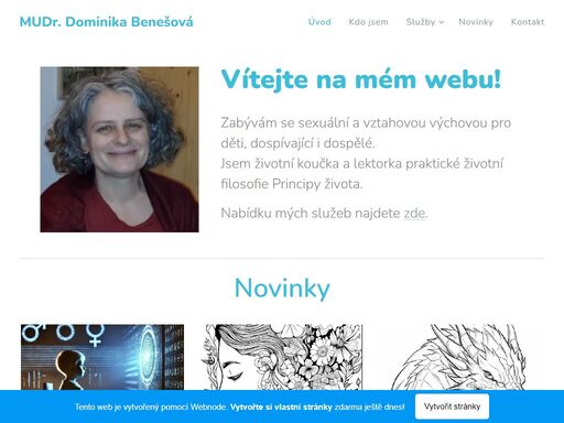 jsem životní koučka a lektorka praktické životní filosofie principy života.