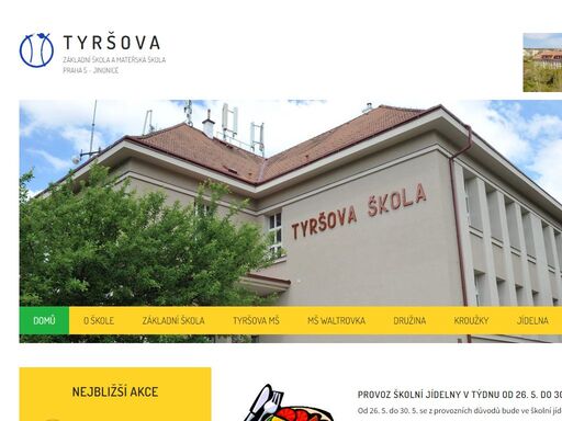základní škola a mateřská škola tyršova praha 5 - jinonice