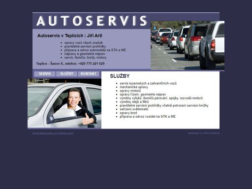 autoservis jiří artl, teplice: opravy vozů všech značek, pravidelné servisní prohlídky, příprava a odvoz automobilů na stk a me.