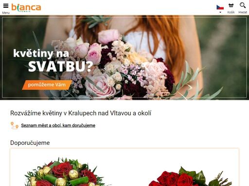 rozvážíme z našeho květinářství v kralupech nad vltavou ? doručujeme také do okolních obcí ? kytice od profesionálních floristů ? doručení v dohodnutý čas ? květinářství s tradicí od roku 1995 ?