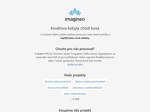tvorba php aplikací: php 8.2, doctrine, nette, docker, tdd, ddd. tvorba deep learning aplikací v python.