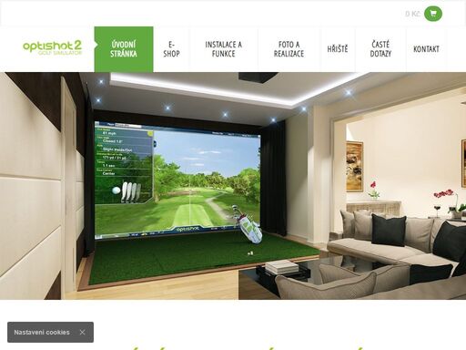 golfový simulátor optishot 2 (nejnovější verze 2022) je pohlcující, super realistický golfový zážitek. hrajte vlastními holemi v pohodlí domova. součástí…