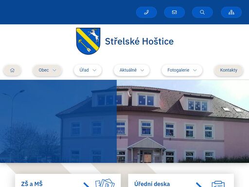 oficiální stránky obce střelské hoštice