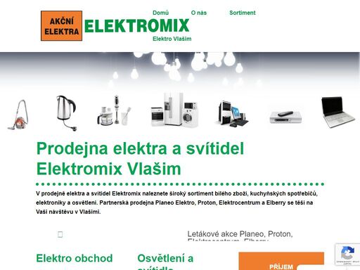 elektro vlašim. prodejna elektra a svítidel. v prodejně elektra a svítidel elektromix naleznete široký sortiment bílého zboží, kuchyňských spotřebičů, elektroniky a osvětlení.