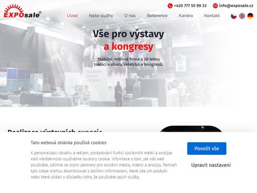 exposale a.s. - kreativní návrhy a realizace výstavních expozic. realizace po celém světě. více než 2000 referencí.