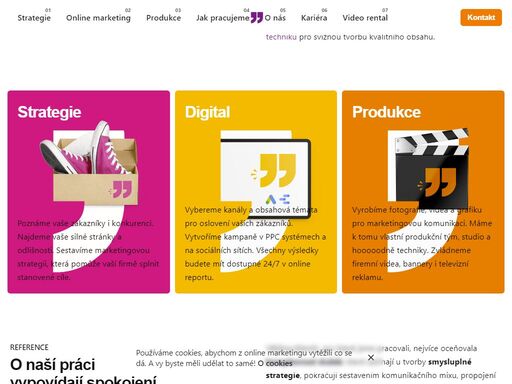 jsme full service online marketingová agentura z ostravy. přes 10 let pomáháme firmám se strategií, online marketingem a foto, video produkcí.