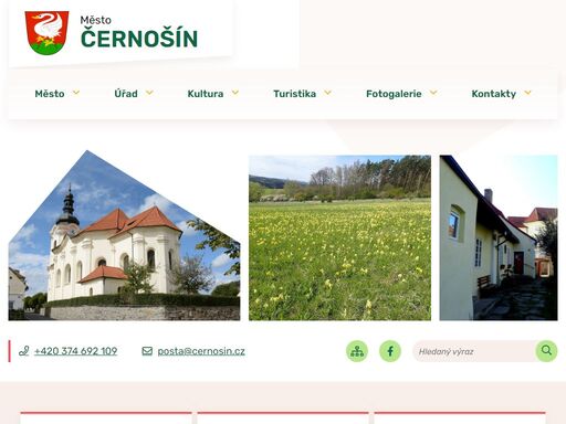 oficiální stránky města černošín