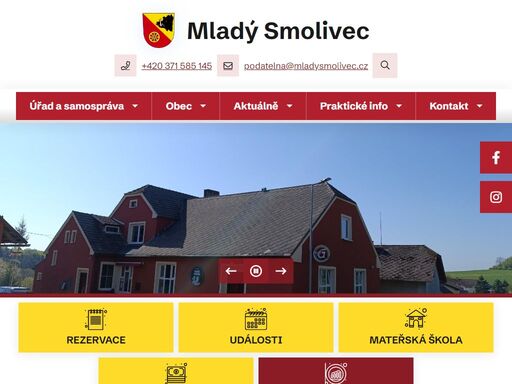 obec mladý smolivec