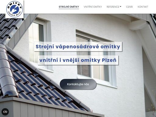 specializujeme se na strojní omítky jednovrstvé sádrové a vápenosádrové, dvouvrstvé vápenocementové vnitřní i vnější od výrobce maxit.