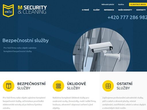 bezpečnostní agentura a úklidové služby olomouc