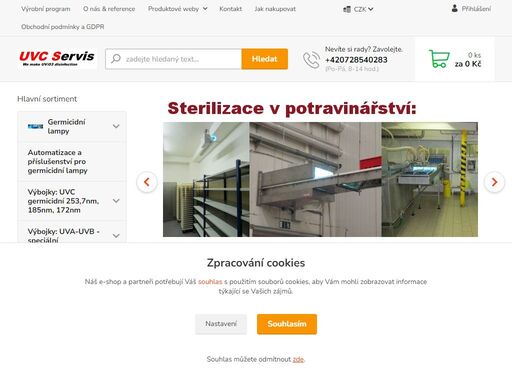 elektronická dezinfekce - průmysl, věda, zdravotnictví. dodávky na klíč.
