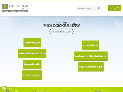 likvidace odpadu, úklid, skartace, poradenství adr - bio systém spol. s r.o.. komplexní ekologické služby.