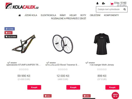 prodejna jízdních kol a elektrokol v uhlířských janovicích.vše od značek specialized,haibike,apache,winora 