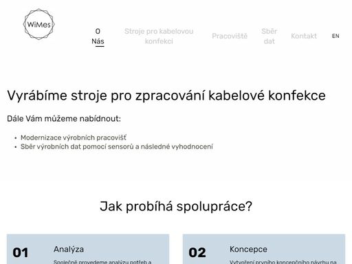 řešení pro vaší výrobu kabelové konfekce. včetně strojů a kompletních pracovišť.