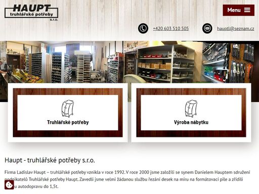 prodáváme materiály a potřeby nejen pro truhláře - kování, plošné a spojovací materiály atd. vyrábíme skříně, kuchyně a další druhy nábytku. navštivte nás.
