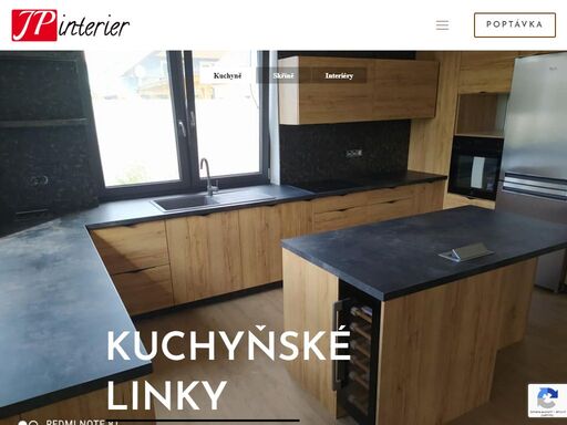 jp interiér vyrábí kuchyně, vestavěné skříně, interiéry znojmo