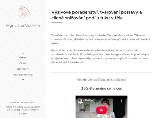osobní poradenství pro lepší vzhled, lepší kondici a lepší zdraví pomocí biorezonance.