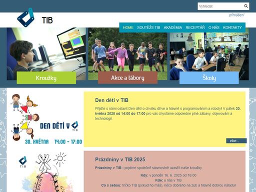 tib - organizace pracující s dětmi a mládeží