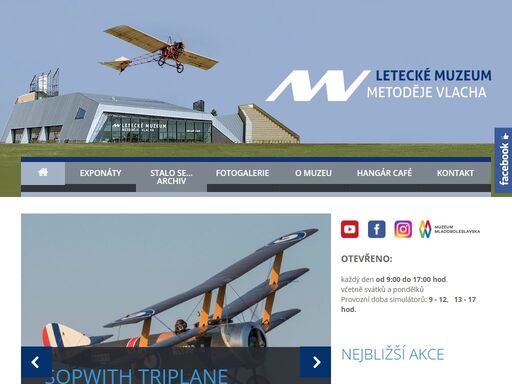 | letecké muzeum v mladé boleslavi