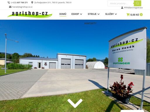 agrishop-cz.cz je rozvíjející se společnost, která se zabývá prodejem a servisem zemědělské techniky značek pöttinger, new holland a zetor. spolupracujeme s řadou významných dodavatelů zemědělské techniky. dále se zabýváme prodejem značkových olejů total. prodáváme pneumatiky pro zemědělskou techniku, nákladní a osobní vozy. důležitou součástí naší činnosti je poskytování odborného záručního a pozáručního servisu.
