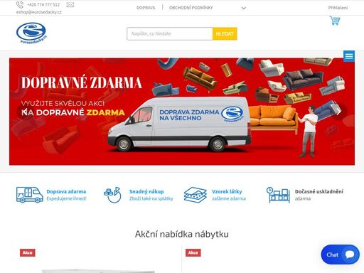 kvalitní nábytek za skvělé ceny s rychlou expedicí - eurosedacky.cz. eurosedacky.cz je váš online obchod s nábytkem. nabízíme široký výběr sedacích souprav, pohovek, křesel, postelí, jídelních stolů a židlí, kancelářského nábytku a mnohem více.
naše přednosti:

pohodlný nákup z domova
skvělé ceny
rychlá expedice…