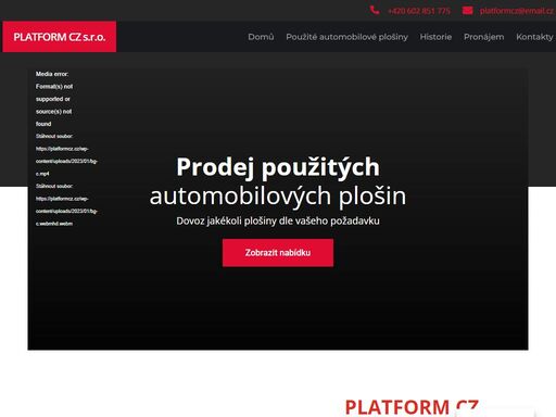 prodej použitých automobilových plošin. pokud hledáte kvalitní techniku a služby pro vaše výškové práce, s důvěrou se obraťte právě na nás.