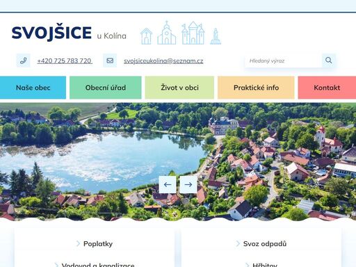 oficiální stránky obce svojšice