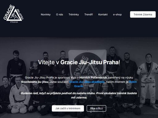 gracie jiu-jitsu praha je sportovní klub v horních počernicích zaměřený na výuku brazilského jiu-jitsu. přijďte na první lekci zdarma!