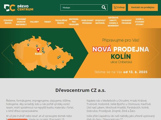 prodej dřeva a dřevěného materiálu