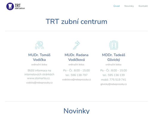 bližší informace na internetových stránkách www.stomartis.cz.