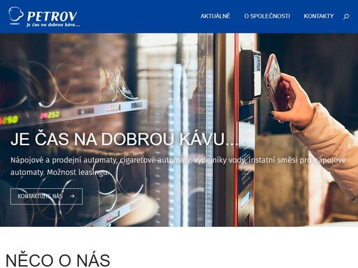 foodex - petrov - nápojové automaty, prodejní automaty