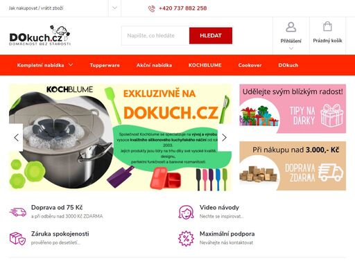 vítejte v našem obchodě. tento shop vznikl  pro podporu a prodej výrobků, které denně potřebujete ve vaší domácnosti. náš původní web tw-bohemia, byl limitován franšízovou smlouvou a tak jsme pro potřeby našich zákazníků museli přidat další platformu. bohužel tupperware brand upadlo do celosvětově do bankrotu a v…