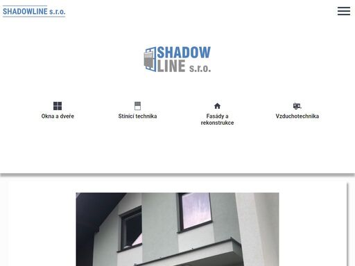 shadowline s.r.o - jsme firma sídlící v klatovech zabývající se výrobou širokého sortimentu jako jsou okna, dveře, stínící technika, vzduchotechnika nebo garážová vrata. 