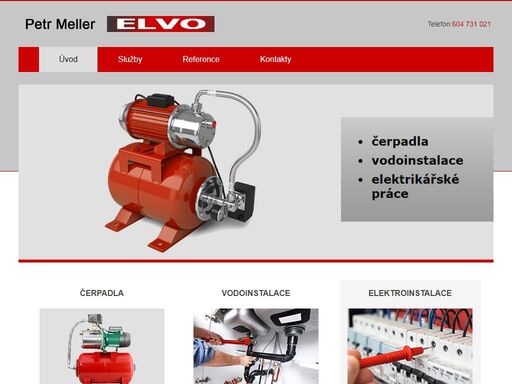 montáže a opravy rozvodů vody, servis domácích vodáren a čerpadel. silnoproudé a slaboproudé elektroinstalace, opravy a revize elektrozařízení.     