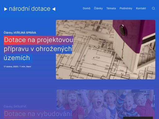 dotace pro obce a města